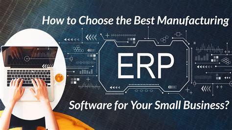 small manufacturing erp software